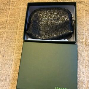 Longchamp le foulonne leather change pouch